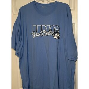 University of North Carolina Tar Heels Size 3XL Blue T-Shirt 100% Cotton